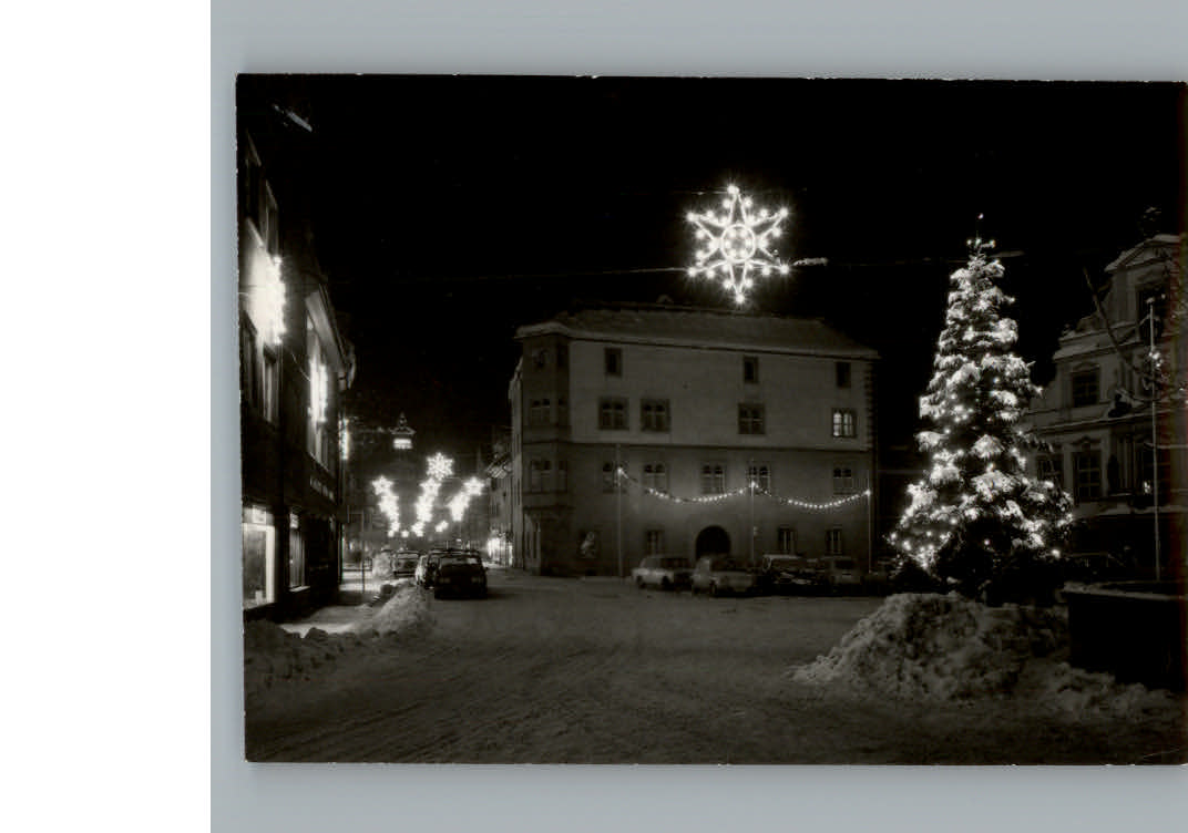 Wangen Allgaeu Winter-Karte (ohne Ak-Einteilung)