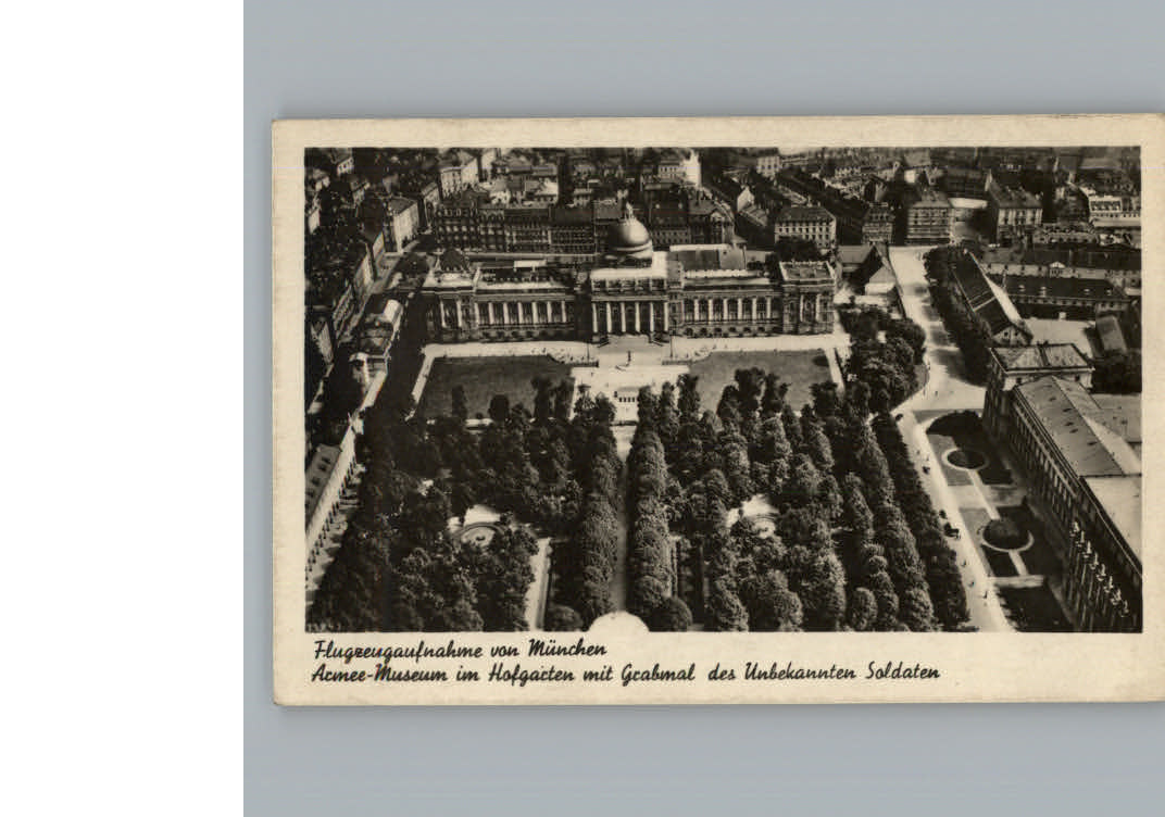 Muenchen Fliegeraufnahme