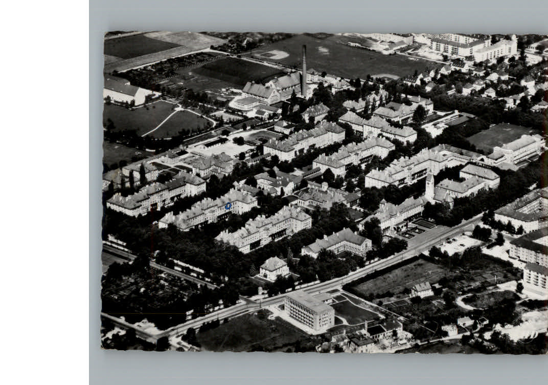 Muenchen FliegeraufnahmeSchwabinger Krankenhaus