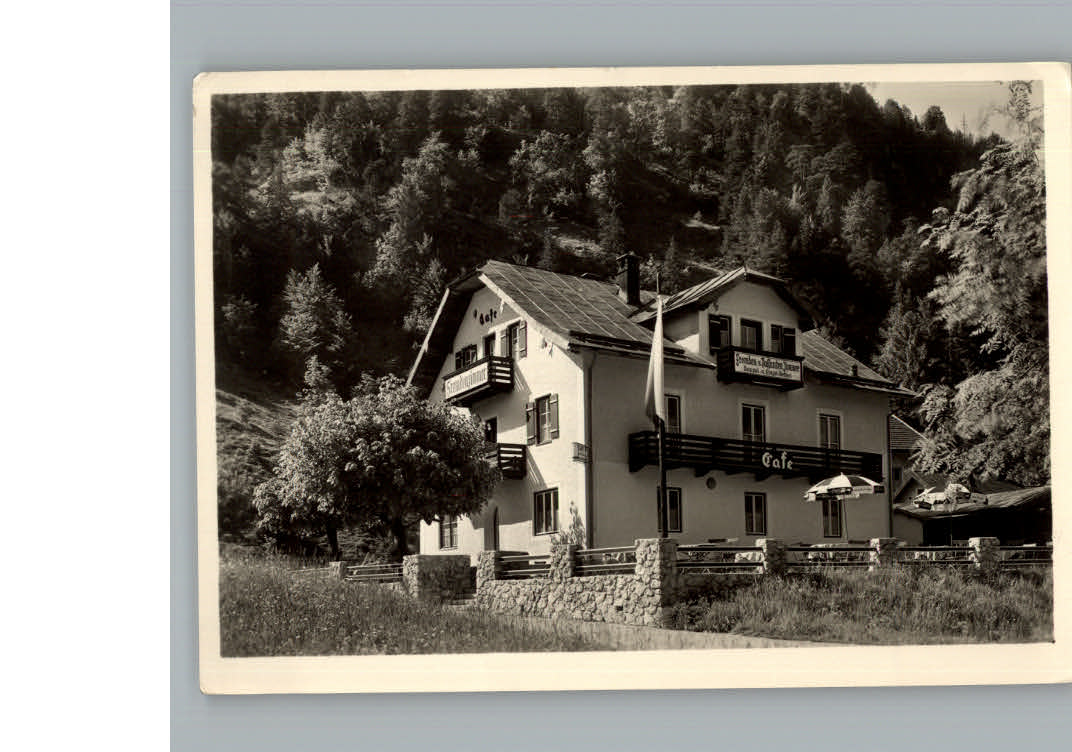 Schneizlreuth Cafe Weissbacherschlucht