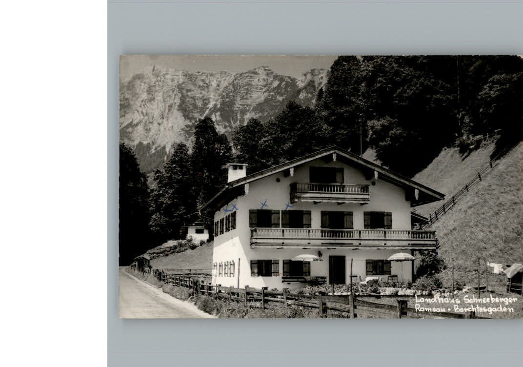 Ramsau Berchtesgaden Landhaus Schneeberger