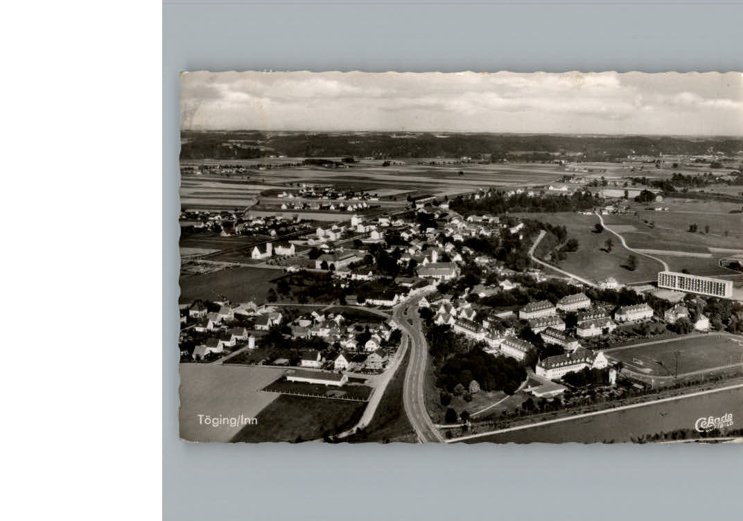 Toeging Inn Luftbild