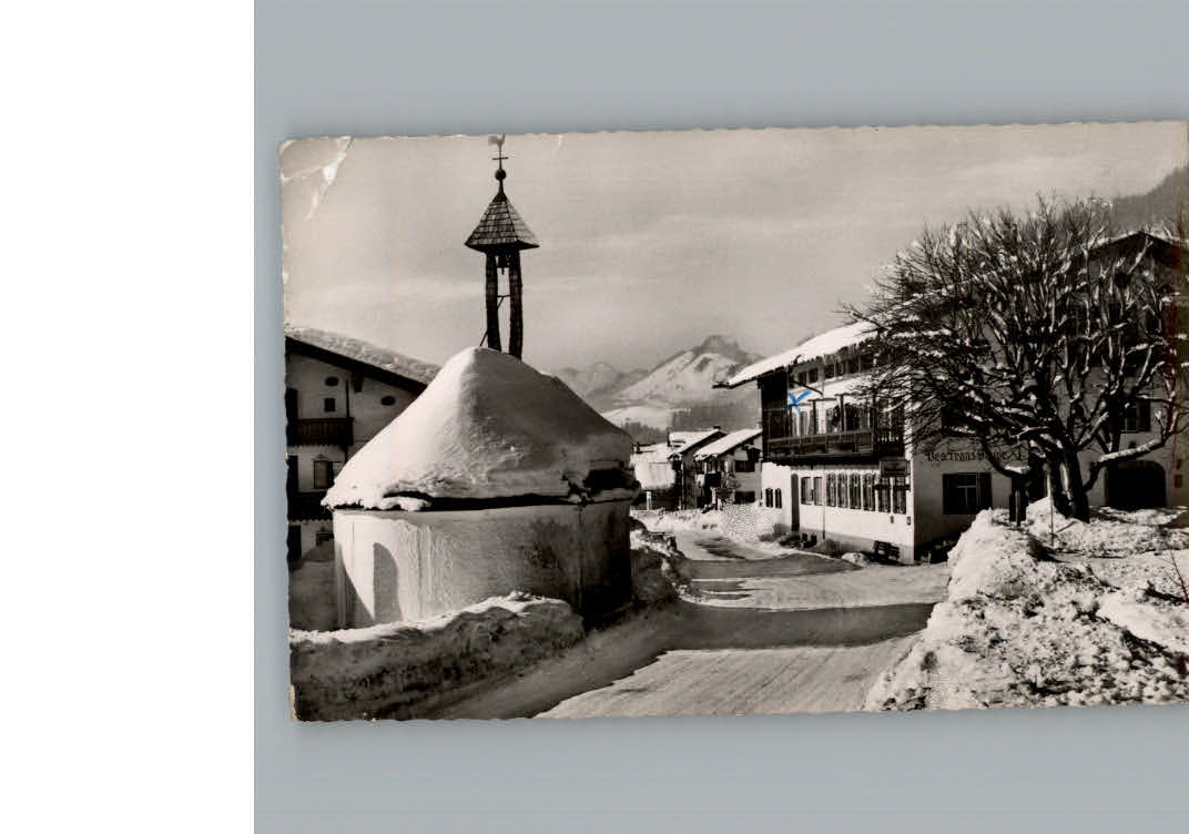 Reit Winkl Winterkarte Gasthof Blasewirt