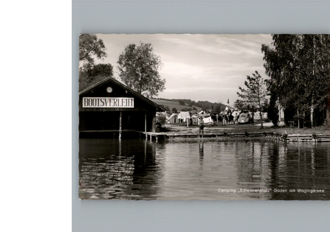 Gaden Waginger See Camping Schwanenplatz Bootsverleih