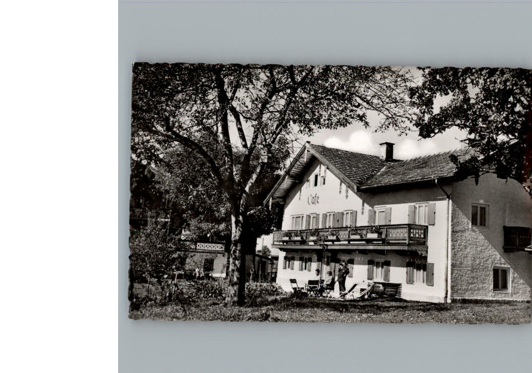 Siegsdorf Oberbayern Cafe Pension