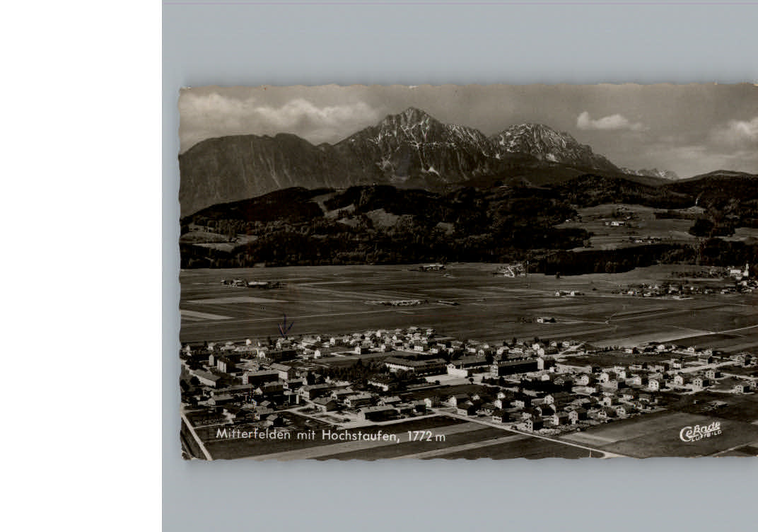 Mitterfelden Fliegeraufnahme