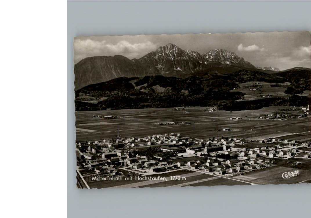 Mitterfelden Fliegeraufnahme