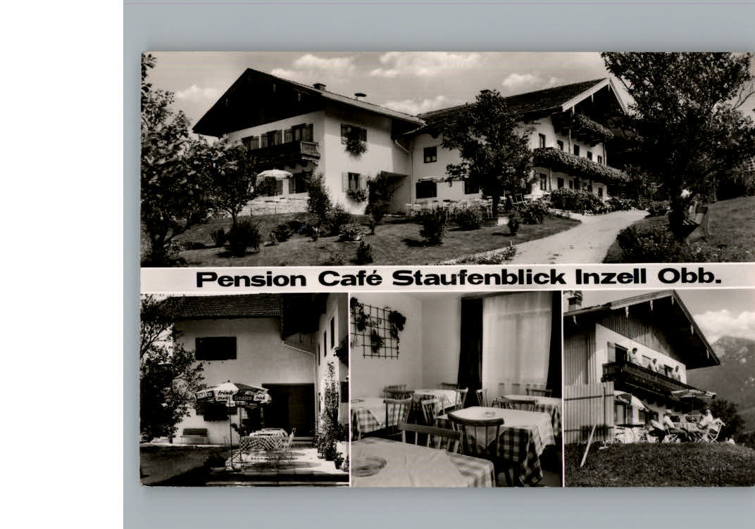 Inzell Pension Cafe Staufenblick