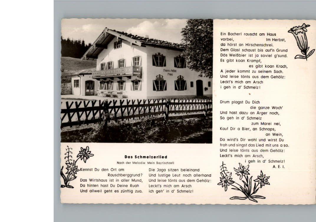 Inzell Gaststaette Schmelz