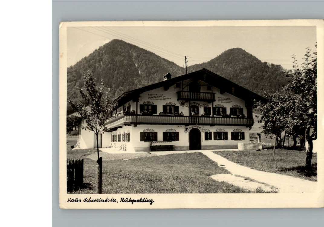 Ruhpolding Pension Schweinoester