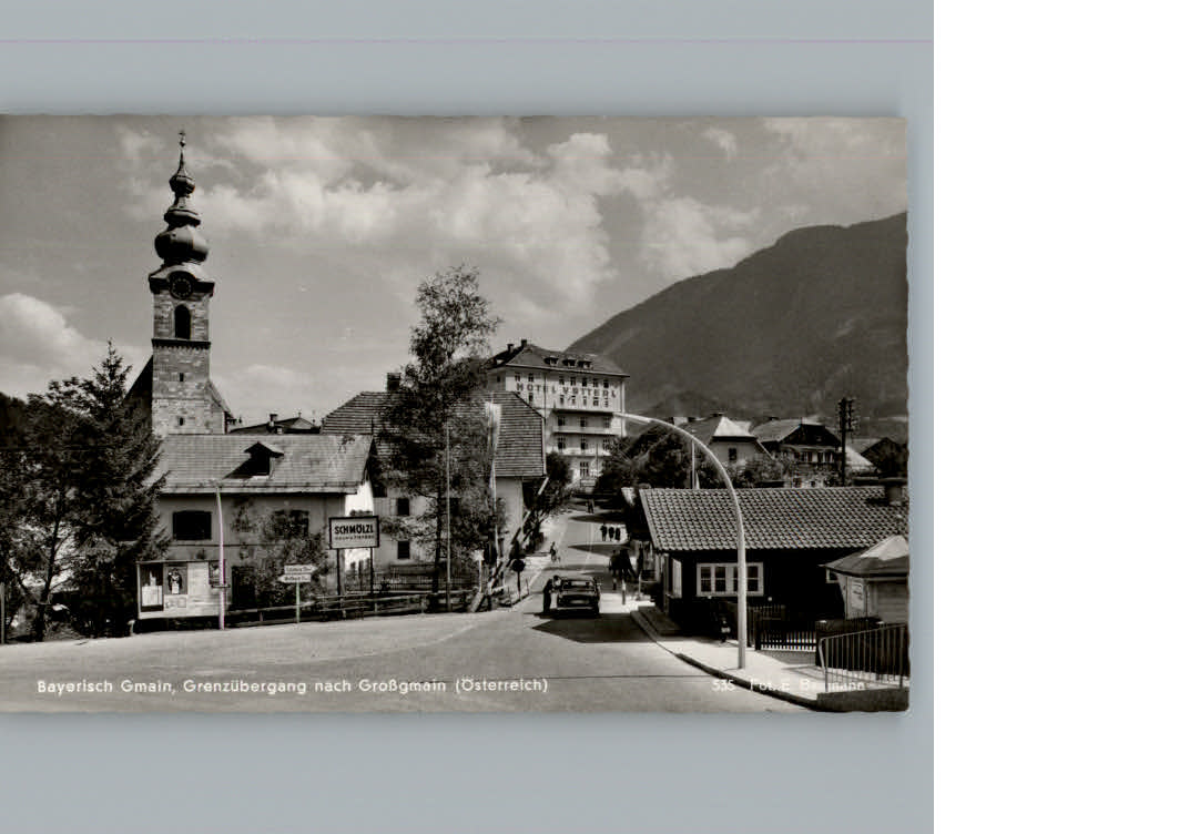 Bayerisch Gmain Grenzuebergang