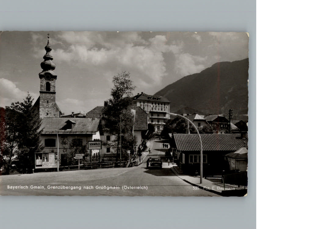 Bayerisch Gmain grenze
