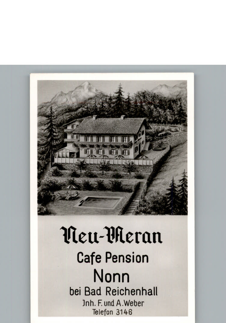 Nonn Oberbayern Cafe Pension