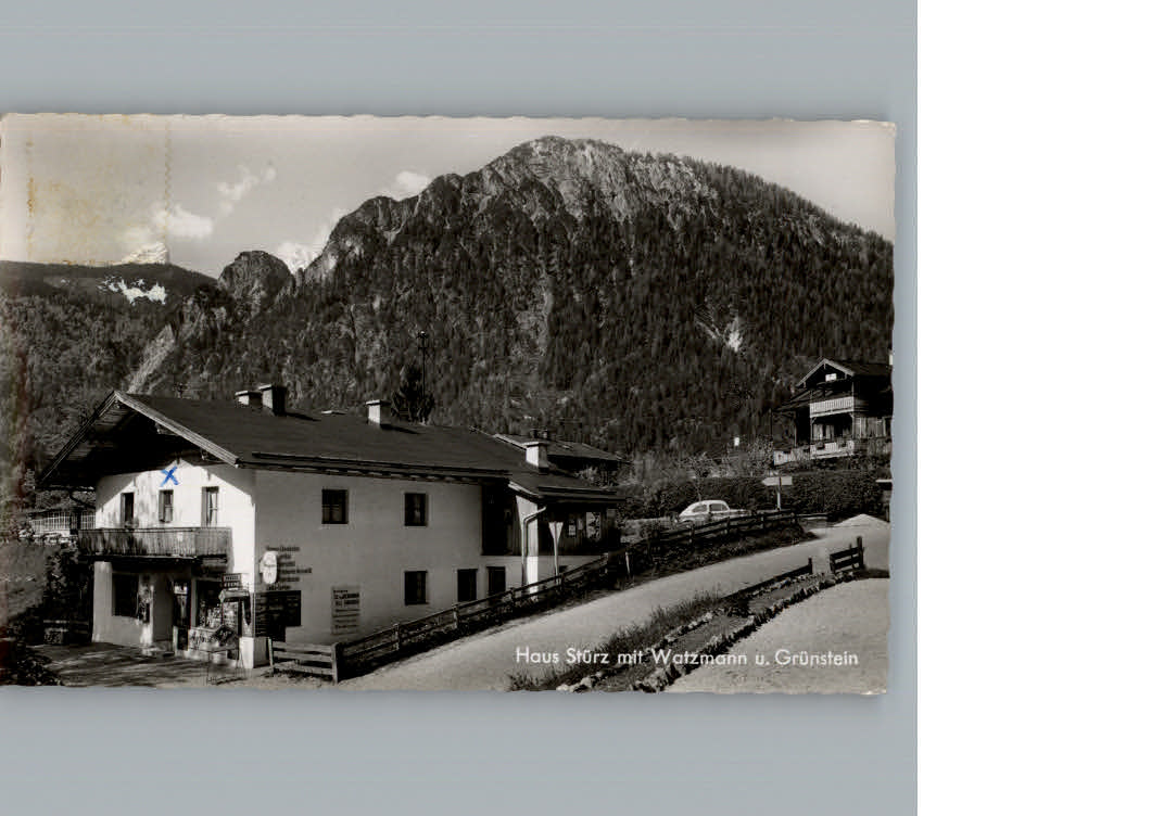 Berchtesgaden Pension Haus Stuerz