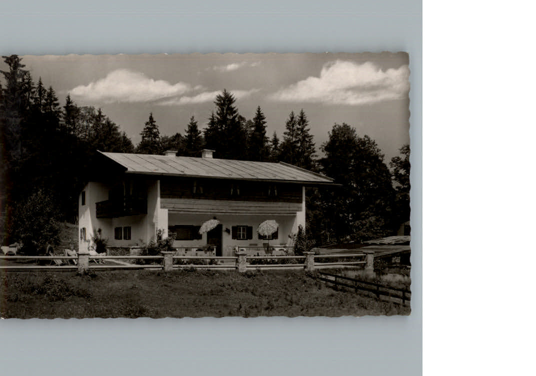 Schoenau Koenigssee Haus Biberger