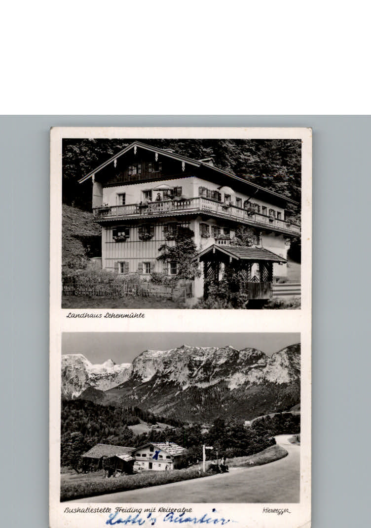 Berchtesgaden Pension Landhaus Lehenmuehle