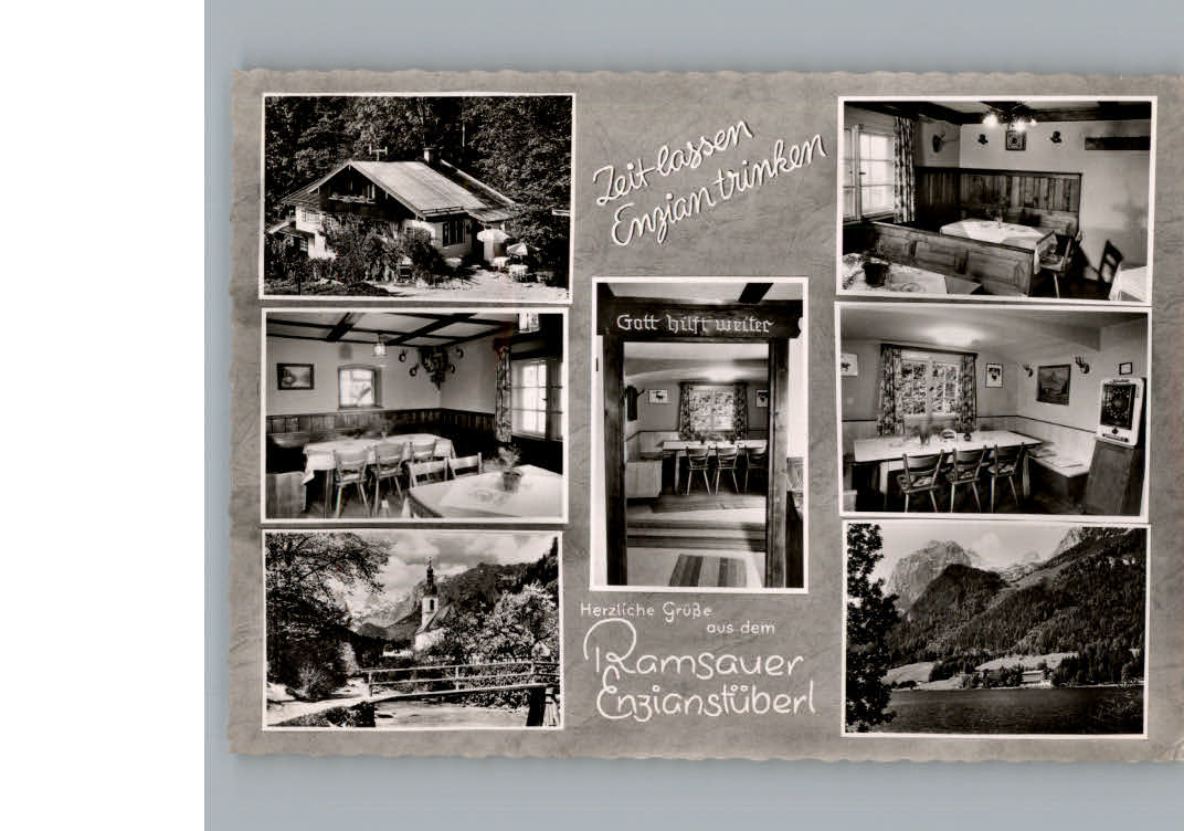 Ramsau Berchtesgaden Gasthaus Enzianstberl