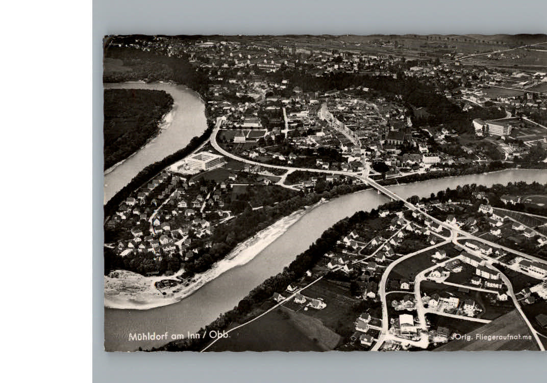 Muehldorf Inn Fliegeraufnahme