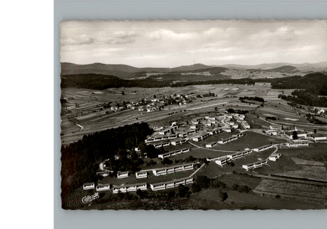 Grafenau Niederbayern Fliegeraufnahme