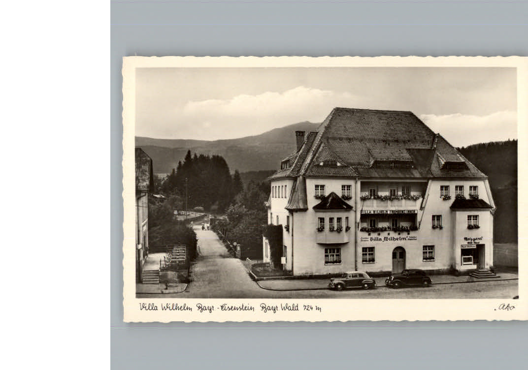 Bayerisch Eisenstein Villa Wilhelm