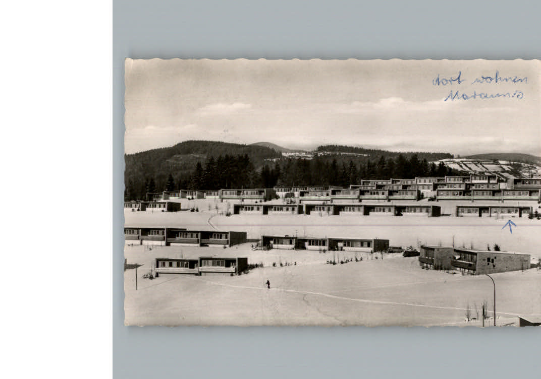 Grafenau Niederbayern Winter-Karte Familienferiendorf