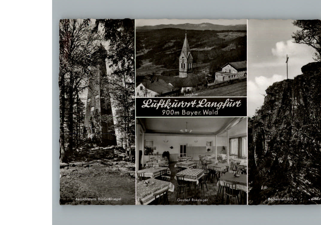 Langfurth Schoefweg Gasthof Ranzinger