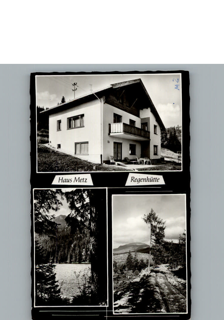 Regenhuette Bayerisch Eisenstein Haus Metz