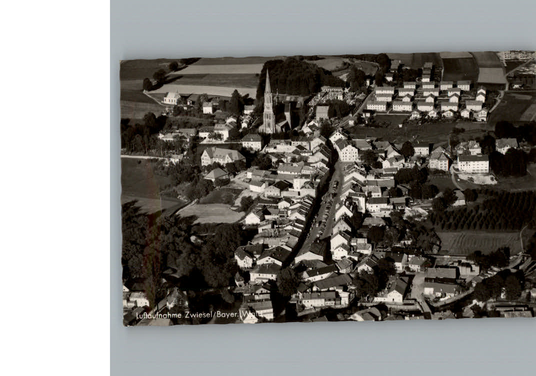 Zwiesel Niederbayern Fliegeraufnahme
