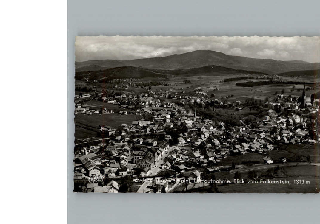 Zwiesel Niederbayern Fliegeraufnahme