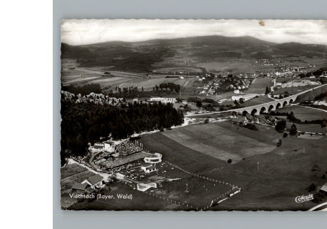 Viechtach Bayerischer Wald Fliegeraufnahme