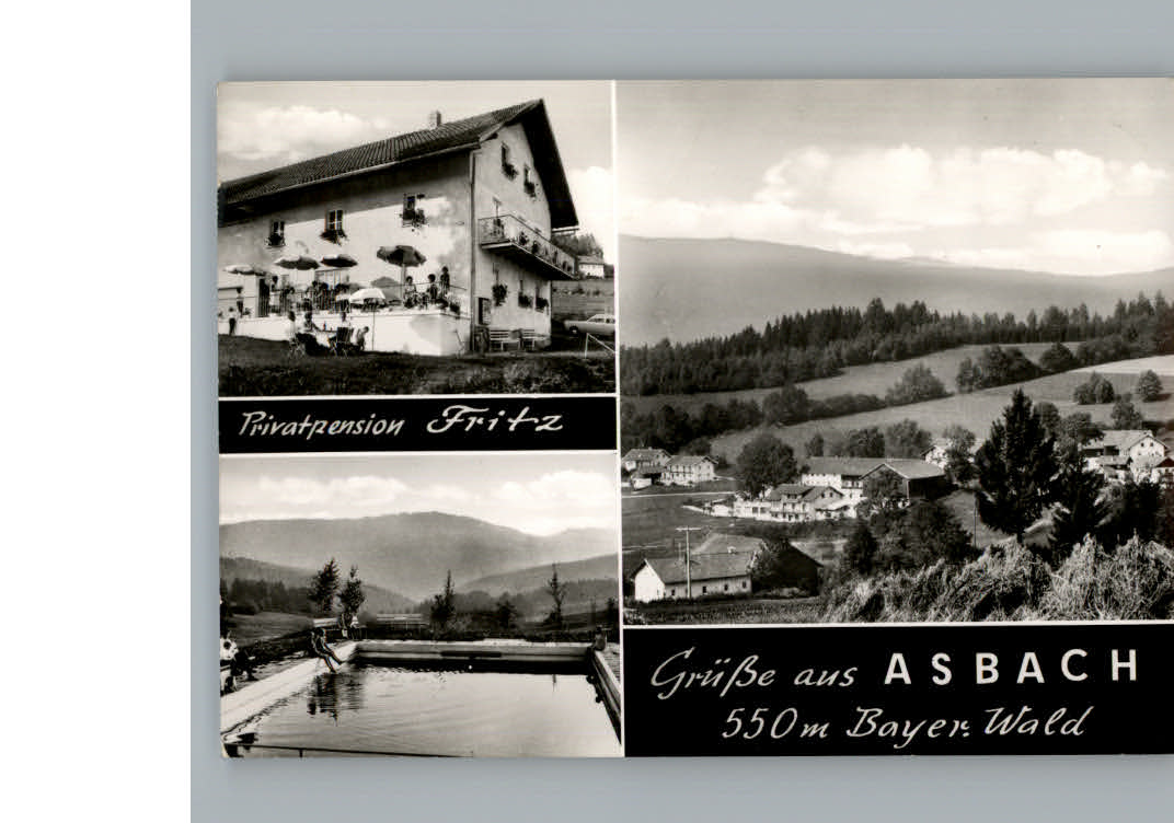 Asbach Viechtach Pension Fritz