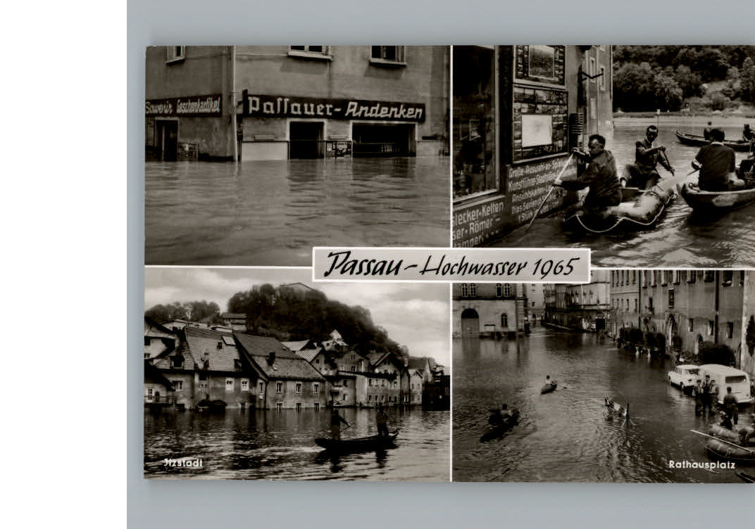 Passau Hochwasser 1965
