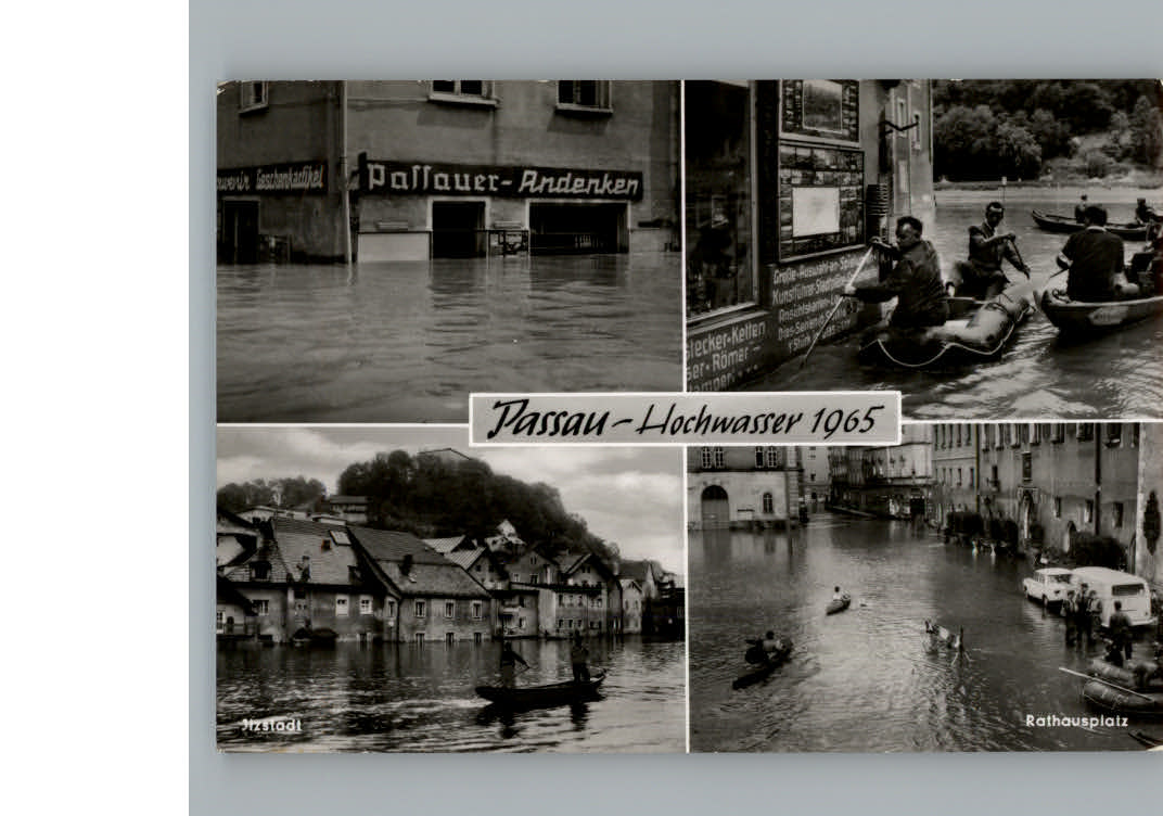 Passau Hochwasser 1965