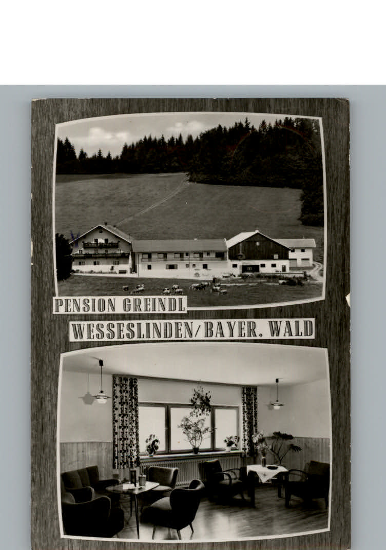 Untergriesbach Niederbayern Pension Greindl