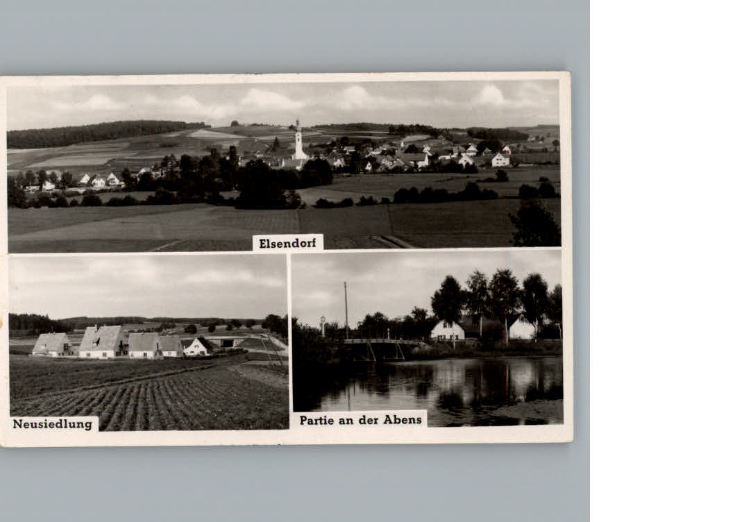 Elsendorf Kelheim Neusiedlung Abens-Partie