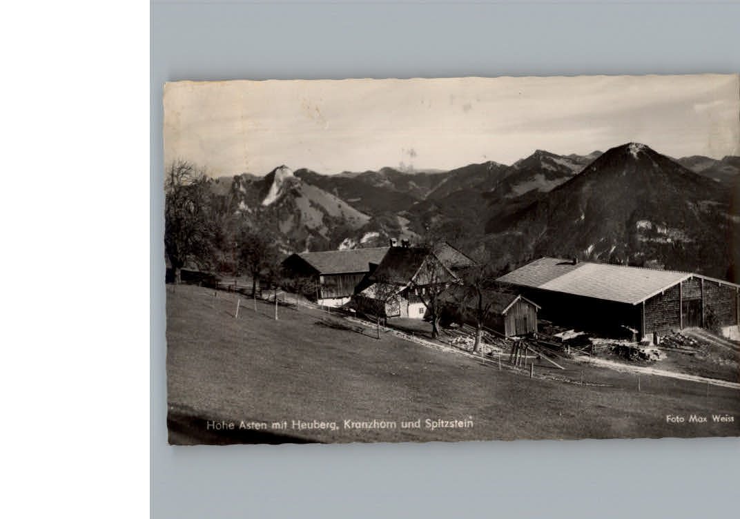 Flintsbach Inn Bergbauernhof Hohe Asten Heuberg Kranzhorn Spitzstein