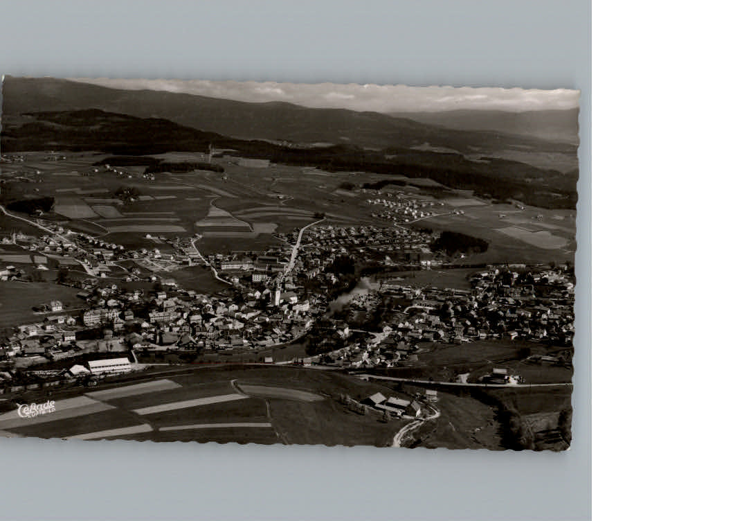 Regen Fliegeraufnahme