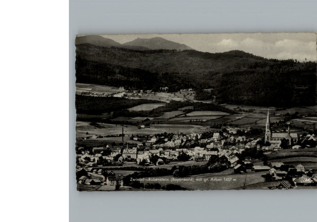 Zwiesel Niederbayern Fliegeraufnahme