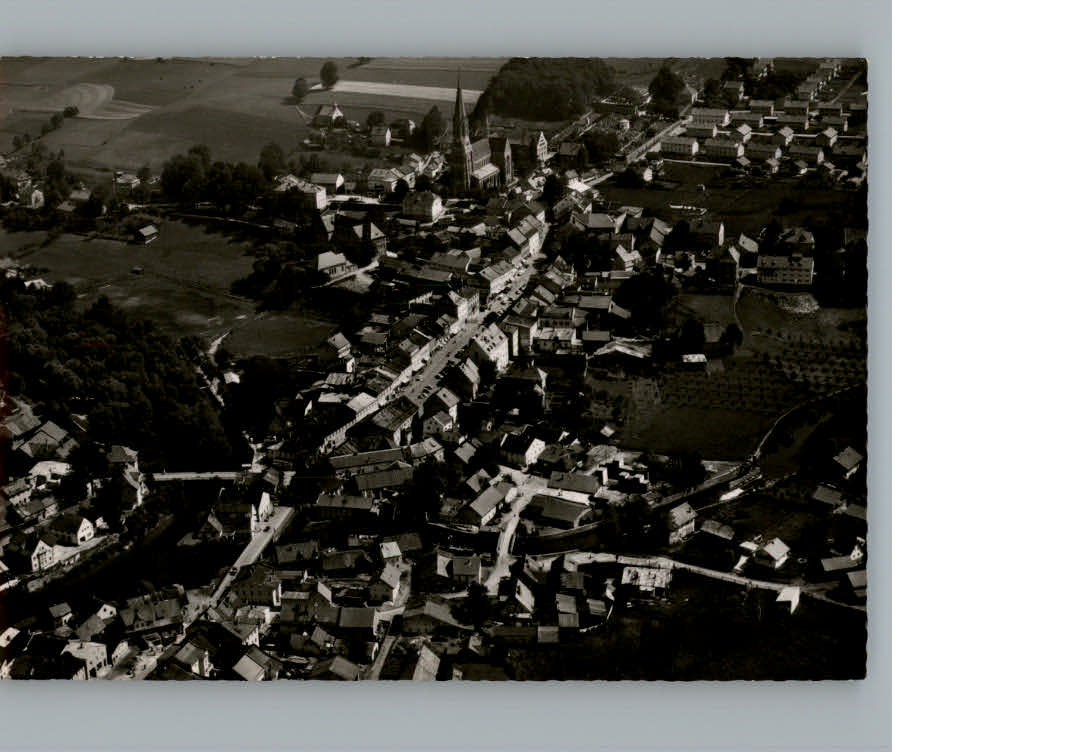 Zwiesel Niederbayern Fliegeraufnahme