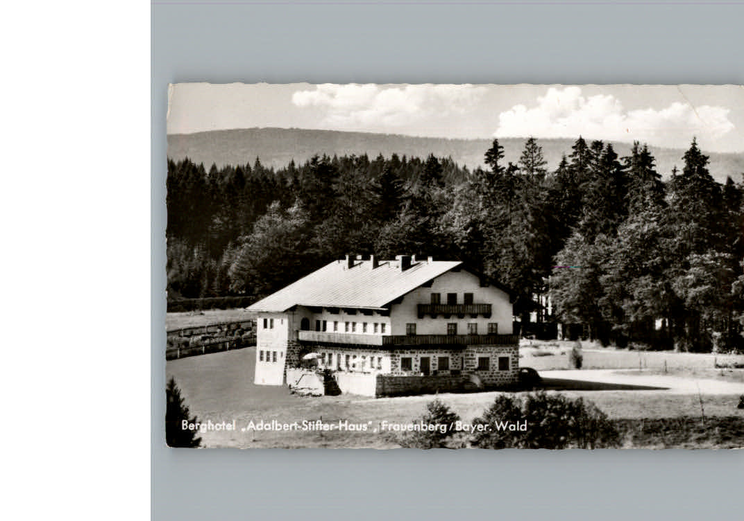 Frauenberg Hluboka nad Vltavou CZ Hotel Adalbert Stifter Haus