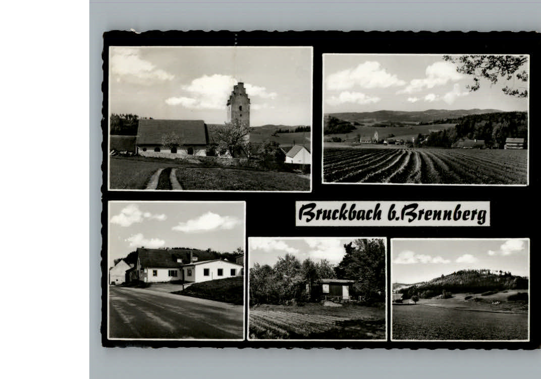 Bruckbach Brennberg Ortsansichten