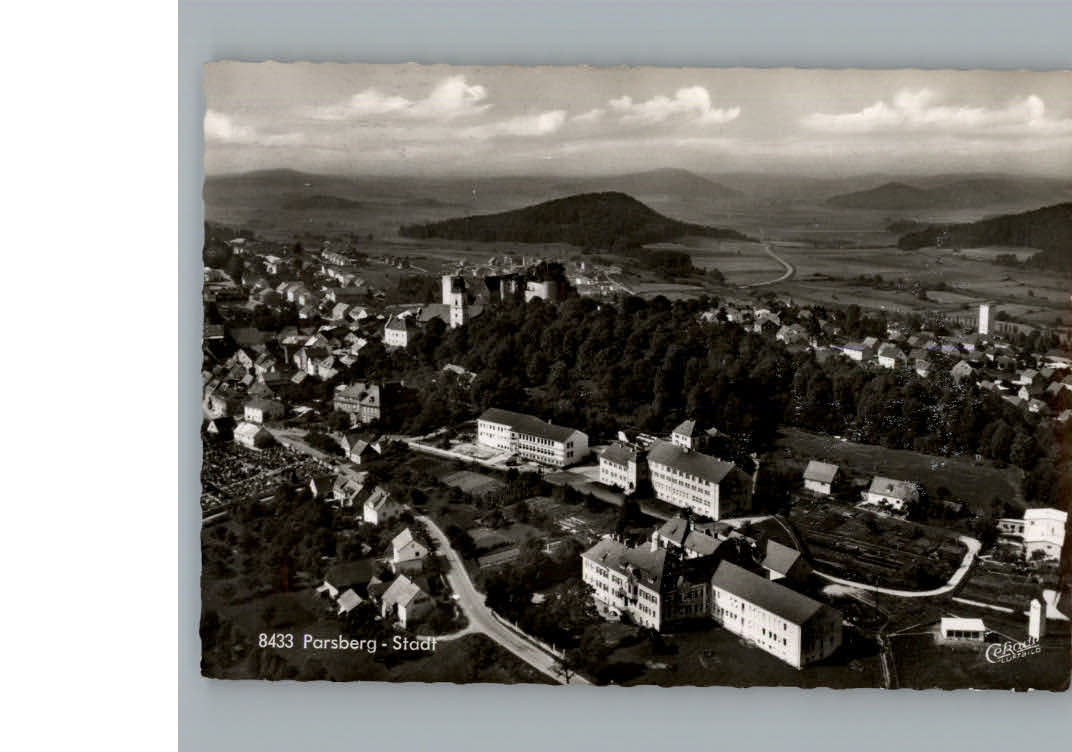 Parsberg Oberpfalz Fliegeraufnahme