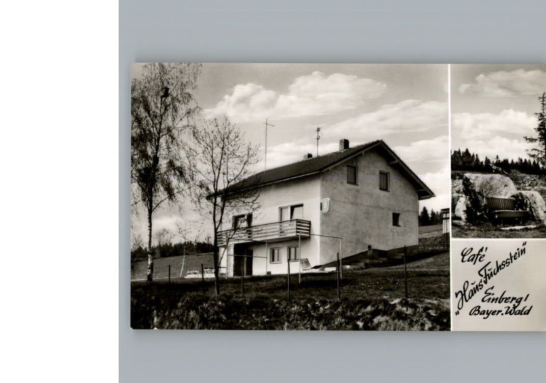 Einberg Cafe Haus Fuchsstein