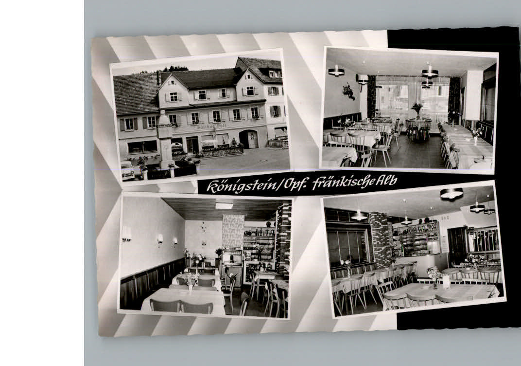 Koenigstein Oberpfalz Gasthof und Cafe Post