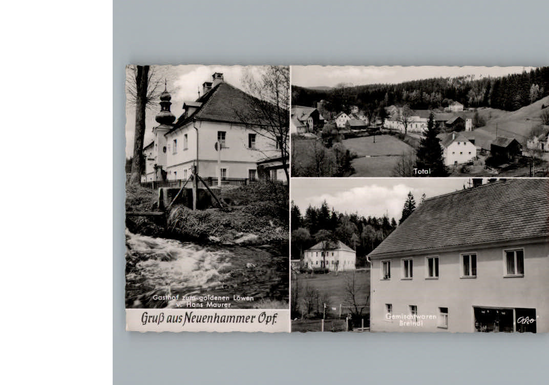 Neuenhammer Gasthof zum goldenen Loewen