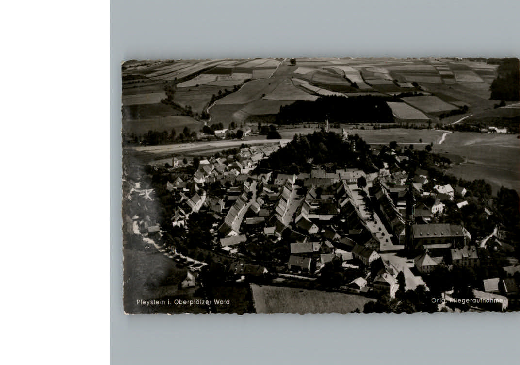 Pleystein Fliegeraufnahme