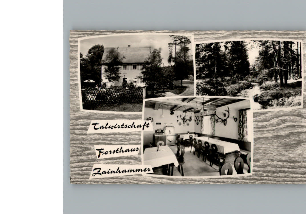 Reuth Erbendorf Talwirtschaft Zainhammer