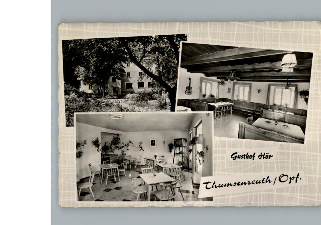 Thumsenreuth Erbendorf Gasthof Hoer