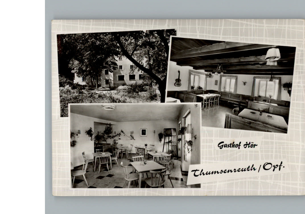 Thumsenreuth Erbendorf Gasthof Hoer