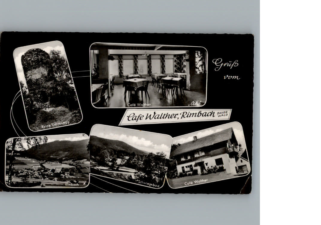 Rimbach Oberpfalz Cafe Walther